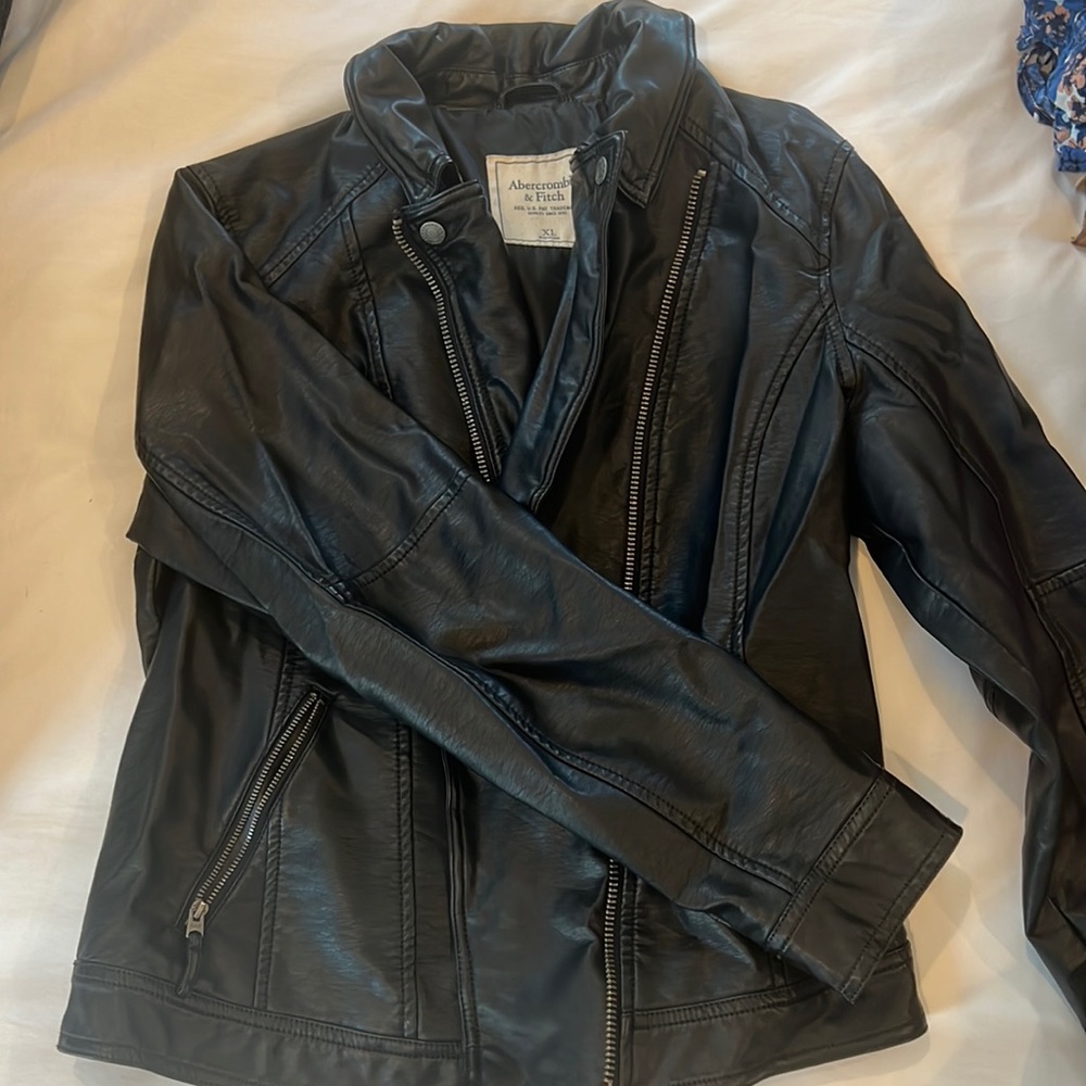 Abercrombie & Fitch leather jacket